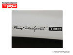 TRD Sticker - Large - Black 50 x 650mm