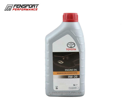 Genuine Toyota - Engine Oil - 0W-20 AFE - 1 Litre - 08880-83885