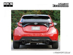 HKS Legamax Premium - Sports Exhaust System - GR Yaris - fitted
