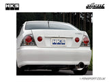 HKS Silent Hi Power - Exhaust System - Altezza SXE10 - fitted