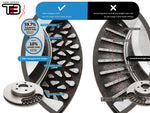 Brake Disc & Pad Kit - Rear - DBA 4000 Series - T3 - GR86, GT86 & BRZ