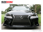 Seibon Carbon Fibre Lip Spoiler - OP Style - IS250 GSE30, IS200t, IS300h