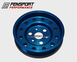 Lightweight Alloy - Water Pump Pulley - Oversize - Blue - GT86 & BRZ