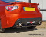 Rear Diffuser OEM Imprinted - GT86 & BRZ