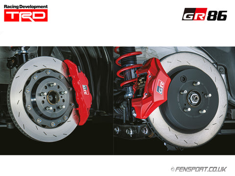 TRD GR Monoblock Brake Kit - GR86