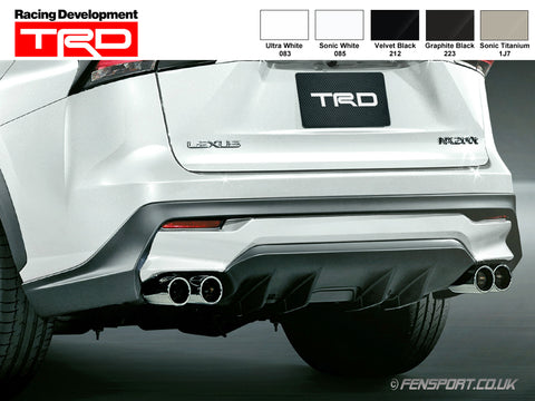 TRD Rear Diffuser - Various Colours - NX200t & NX300h F Sport