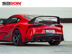 Seibon Carbon Fibre Rear Spoiler - MB Style - GR Supra A90