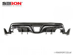 Seibon Carbon Fibre - Rear Diffuser - MB Style - GR Supra A90