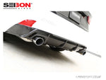 Seibon Carbon Fibre Rear Lip Spoiler - RF Style - Lexus IS200t, IS250, IS300h