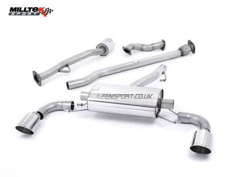 Milltek Performance Exhaust System - Primary Cat Back - Non Resonated - GT86 & BRZ