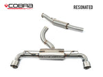 Cobra Exhaust System - GPF Back - GR Yaris - resonated