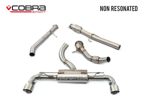 Cobra Exhaust System - Turbo Back - With Sports Cat - GR Yaris