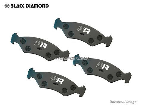 Brake Pads - Rear - Black Diamond Predator - Supra JZA80 Single Piston, Soarer & Aristo